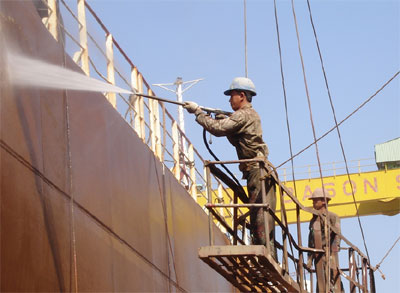 Sửa chữa tàu biển - Công Ty CP Công Nghệ Đại Dương
